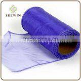 Sewing Edge 10cm Royal Blue Organza thumbnail-1