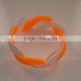 Promotional Gift for Children and Adult Silicone Braid Bracelet thumbnail-1