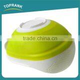 New Design Foldable Storage Baskets Silicone Collapsible Kitchen Vegetables Fruit Basket With Colander thumbnail-4