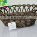 Factory Recycled Plastic Woven Fruit Basket thumbnail-4