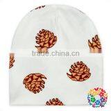 Vintage Feather Print Black Baby Summer Hat thumbnail-3