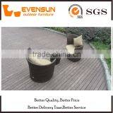 Amazing 3PC Stacking Set Wicker Sofa Set Furniture thumbnail-6