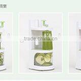 Tri-blade Plastic Spiral Vegetable Slicer Cutter and Peeler thumbnail-3