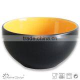 New Products Wholesale Two Tone Ceramics Cereal Bowl thumbnail-4