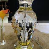 New Design High Quality Modern Crystal Table Lamp With Glaze Flower thumbnail-4