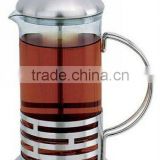 glass and stainless steel tea maker