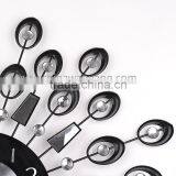 Metal Wall Digital Clock With Eye and Mirror thumbnail-3