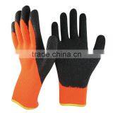 NMSAFETY Personalized Cheap Winter Orange Industrial Rubber Glove thumbnail-1