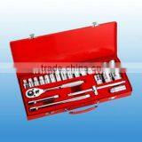 24pcs Ratchet Handle Socket Set TSB033 thumbnail-1