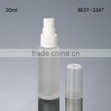 30ml sprayer bottle cosmetic package perfume bottle with sprayer frosted glass sprayer bottle