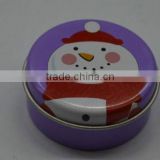 Mini Christmas Tin Case for Candy Packing, Mini Tin