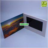 Magnetic Switch With no Buttons 7 Inches LCD Business Card/LCD Video Brochure/video Book thumbnail-1