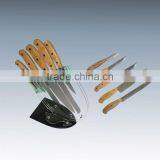 534-31 Kitchen Knife Set With Acrylic Holder thumbnail-1