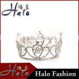 2015 Fashion Rhinestone Full RoundPageant Crowns For Adult H172-174 thumbnail-1