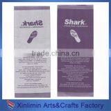 2016 New Manufactured Woven Care Label Organic Cotton