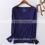 Fashion Custom Plain Long Sleeve Women Bulk Wholesale t Shirts thumbnail-5