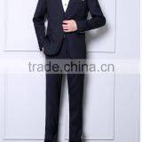 Autumn and Winter Men's Striped British Leisure Slim Fashion Business 3 Piece Suit thumbnail-5