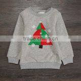 Winter Christmas Tree Embroidery Fleeces Jackets for Boys Children Cloth for Christmas Day thumbnail-3