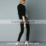 Autumn Outdoor Fashion Stylist Dot Print Patched Jacket Wholesale thumbnail-5
