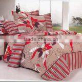 100%polyester Digital Printing Jacquard Diamond Velvet Bedding Set thumbnail-1