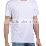 Custom Cotton Men White T-shirt Wholesale thumbnail-2