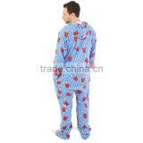 Custom Adult Footless Pajamas Onesie Unisex Stitch Costume thumbnail-2