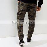 2017 Custom OEM Men Green Camo Print Joggers With Pockets Fitness Gym Khaki Breath Jogger Pants thumbnail-4