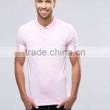 Wholesale Advertising Cotton Spandex Polo Shirt Short Sleeve Custom Color Plain Men Polo Tshirt thumbnail-2
