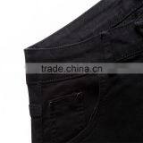 2016 New Men's Fashion Jeans Black Jeans Male Personality Folds Comfortable Hotsale Biker Jeans thumbnail-4