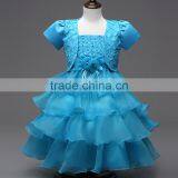 C0193#European Style Dressed Little Girls Dress Kids Frock Designs Pictures thumbnail-4