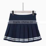 New Design College High School Children Uniform Skirt thumbnail-2