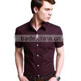 Fashion Slim Short Sleeve Clothes Men With 2013 Design