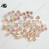4MM SS16 Light Rose Color Rhinestone Flat Back Machine Cut Crystals for Dresses thumbnail-1