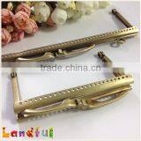 Antique Bronze Kiss Lock Sew In Bag Supplies Purse Frame Handbag Frame thumbnail-4