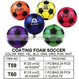 DIA 6.3cm PU Soft Touch Soccer Ball thumbnail-2