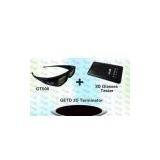 3D Cybercaf Solution With 3D Vision IR Emitter and Glasses thumbnail-1