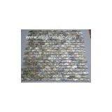 Rainbow Dapple Shell Mosaic/shell Mesh in Brick thumbnail-1