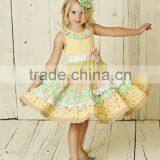 Summer New Design Baby Clothes Wholesale Girl Mustard Pie Clothing Set thumbnail-3