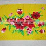 soft microfiber reactive printed 100% polyester beach towel