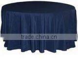 Round Lamour Satin Table Cover and Tablecloth Wedding Table Cover