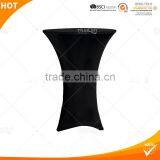 Round Base Cocktail Table Cover Spandex Stretch Tablecloths thumbnail-1
