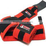 HEAVY DUTY BODY BUILDING GYM WORKOUT WRIST WRAPS/weightlifting Wrist Wrap thumbnail-5