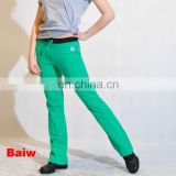 11112623 Poly/Cotton/Spandex Fashion Sport Small Flared Long Pants