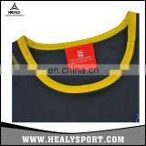High Quality Silk Screen Printing Surridge Breathable Fashional Basketball Player T-shirt thumbnail-3