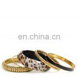 Chunky Ladies Brass Bangle Set From India thumbnail-1