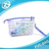 Coloured Transparent Promotional Gifts Waterproof Ziplock PVC Cosmetic Pouch thumbnail-3