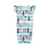 Baby Flamingo 2 Layers Milk Silk Pearl Sleeve Sleep Bag thumbnail-5