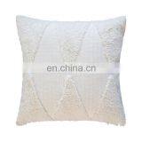 Wholesale Home Decoration Machine Woven Custom Tufted Pillow Cover Luxury White Throw Sofa Cushion Cover thumbnail-3