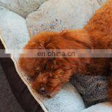Durable Pet Bed Machine Washable Medium Dog Bed Comfortable Plush Puppy Pet Sofa thumbnail-6