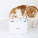 Manufacturer Wholesale Automatic Battery Filter Drinking LED Round Cat Water Fountain thumbnail-2